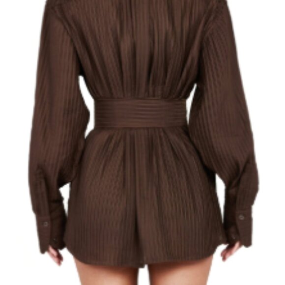 Bamba Swim - Titan Shirt - Cacao - NO LONGER AVAILABLE! - Size M/L - Picture 3 of 4